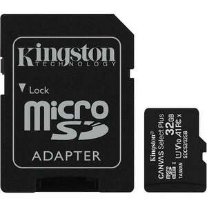 MIcro SD kártya Kingston 32GB UHS-I Class10 + adapter SDCS2/32GB kép