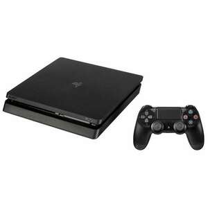 Sony Playstation 4 Slim 500GB Jet Black játékkonzol kép