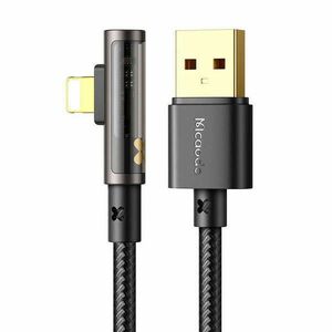 USB to lightning prism 90 degree cable Mcdodo CA-3511, 1.8m (black) kép
