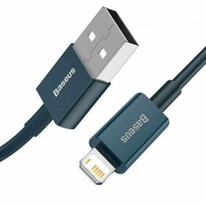 USB-kábel a Lightning Baseus Superior sorozathoz, 2, 4A, 1 m (kék) kép