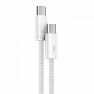 Baseus USB-C-USB-C kábel, 100 W, 2 m (fehér) kép