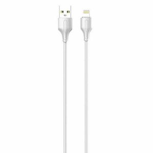 USB to Lightning cable LDNIO LS541, 2.1A, 1m (white) kép