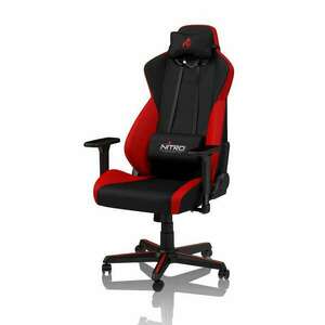 Nitro Concepts S300 Inferno Red gaming szék fekete-piros (NC-S300-BR) kép