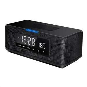 Platinet Bluetooth hangszóró ébresztőórával fekete (PMGQ15B) kép