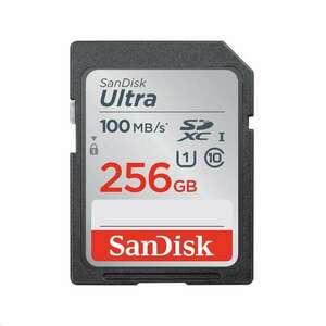 256GB SDXC Sandisk Ultra CL10 U1 (186471 / SDSDUNR-256G) kép