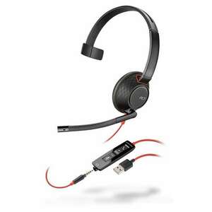 Poly Blackwire 5210 USB-A mono headset (207577-201) kép