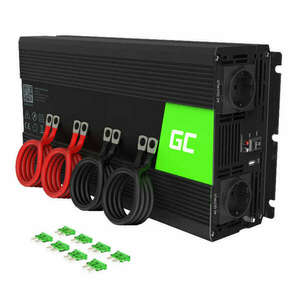 Voltage converter Green Cell Inwerter 12V / 230V 2000W/4000W (pur... kép