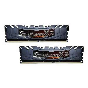 G.SKILL 16GB DDR4 3200MHz Kit(2x8GB) FlareX Black (for AMD) F4-32... kép