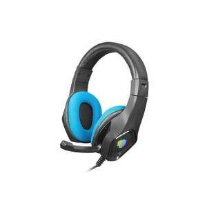 FURY Phantom Gaming headset Black/Blue NFU-1679 kép