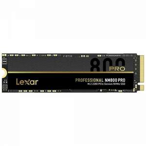 Lexar Professional NM800PRO M.2 1000 GB PCI Express 4.0 3D TLC NVMe kép