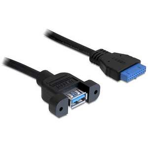 DeLock USB 3.0 pin header female > 1x USB 3.0-A female 83118 kép