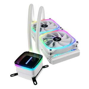 Enermax Aquafusion ADV 240 RGB CPU Cooler White ELC-AQFA240-SQA-W kép