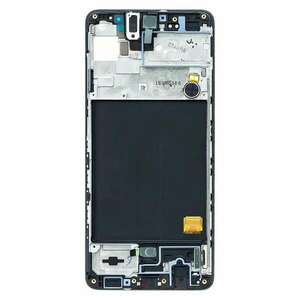 LCD kijelző + Dotyk Samsung A515 Galaxy A51 fekete (szervizcsomag) kép