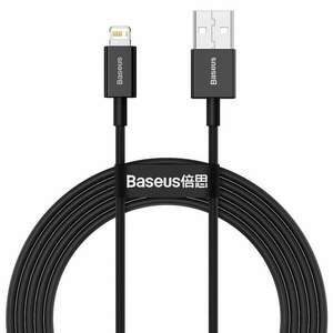 Baseus Superior USB-A - Lightning töltőkábel 2 m fekete (CALYS-C01) kép
