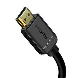 Baseus HDMI 2.0 kábel, 4K 30Hz, 3D, HDR, 18Gbps, 8m, fekete (CAKG... kép