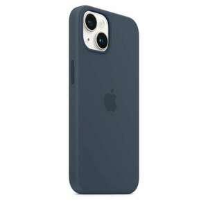 Apple iPhone 14 Magsafe Szilikon Tok - Kék kép