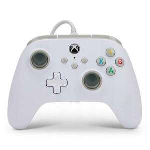 PowerA Xbox Series X|S vezetékes fehér kontroller kép