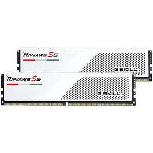 G.Skill 64GB / 5600 Ripjaws S5 White DDR5 RAM KIT (2x32GB) (CL28) kép