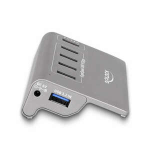Delock USB 10 Gbps Hub 4 A-típusú USB porttal + 1 gyorstöltő port... kép