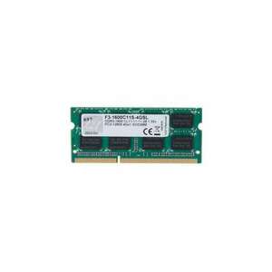 G.SKILL 4GB DDR3L 1600MHz SODIMM Állványard F3-1600C11S-4GSL kép