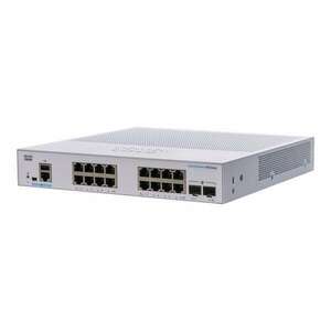 Cisco CBS350-16T-2G-EU 16 Port Gigabit Switch kép