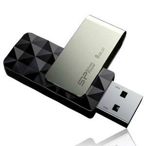 Pen Drive 8GB Silicon Power Blaze B30 fekete USB 3.0 (SP008GBUF3B... kép
