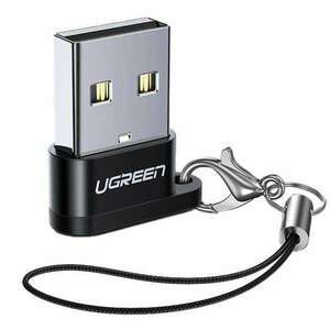UGREEN USB-A 2.0 - USB-C bluetooth adapter fekete (50568) kép