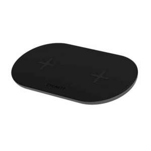 Dual wireless charger Cygnett 20W (black) kép