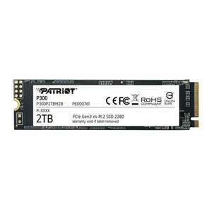 2TB Patriot P300 M.2 SSD meghajtó (P300P2TBM28) kép