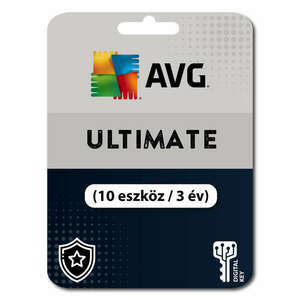 AVG Ultimate (10 eszköz / 3 év) (Elektronikus licenc) kép