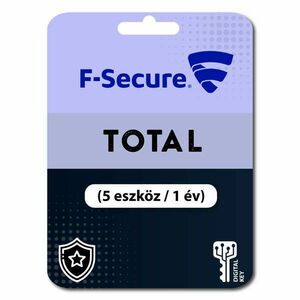 F-Secure Total (EU) (5 eszköz / 1 év) kép