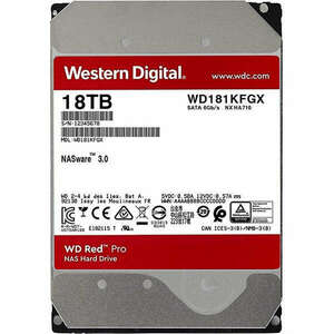 Western Digital 3, 5" 18000GB belső SATAIII 7200RPM 512MB RED PRO... kép
