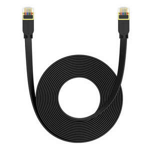 Baseus Cat 7 UTP Ethernet RJ45 kábel lapos 8 m fekete (B001332071... kép