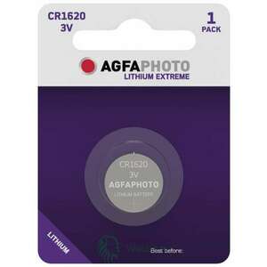 AgfaPhoto Lithium Gombelem CR1620 B1 kép