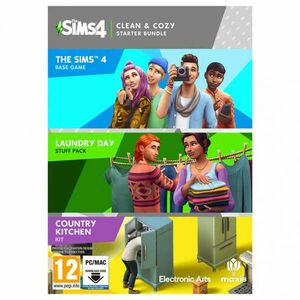 The Sims 4: Clean & Cozy Starter Bundle (Digitális kulcs - PC) kép