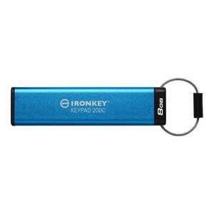 Kingston IronKey Keypad 200C - USB flash drive - 8 GB (IKKP200C/8GB) kép