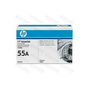 HP CE255A (55A) Black toner kép