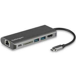 USB elosztó Startech DKT30CSDHPD Szürke 60 W kép