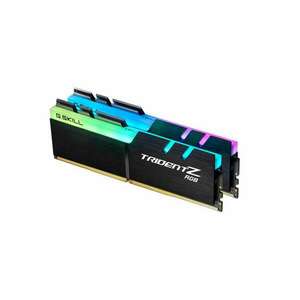 32GB 3200MHz DDR4 RAM G.Skill Trident Z RGB CL15 (2x16GB) (F4-320... kép