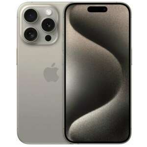 Apple iPhone 15 Pro 5G MTUX3SX/A 8GB 128GB Dual SIM Natúr Titán O... kép