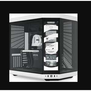HYTE Y70 Számítógépház - Fehér/Fekete kép