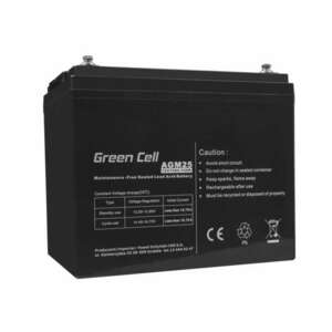 Green Cell 12V 75Ah AGM VRLA Akkumulátor kép