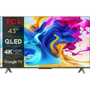 TCL 43C635A 43" 4K UHD Smart QLED TV (43C635A) kép