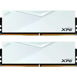 Adata 64GB / 6000 XPG Lancer White (Intel XMP) DDR5 RAM KIT (2x32GB) (AX5U6000C3032G-DCLAWH) kép