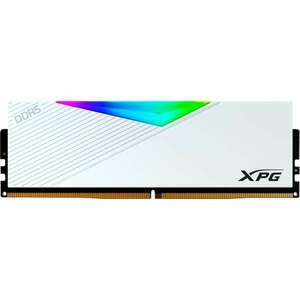 Adata 32GB / 6400 XPG Lancer RGB White (Intel XMP) DDR5 RAM (AX5U6400C3232G-CLARWH) kép