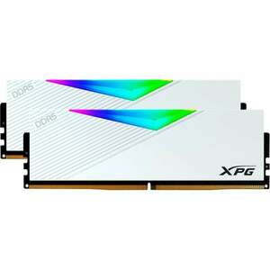Adata 32GB / 6800 XPG Lancer RGB White DDR5 RAM KIT (2x16GB) (AX5U6800C3416G-DCLARWH) kép