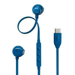 JBL T305C Vezetékes fülhallgató USB-C csatlakozással, Kék kép