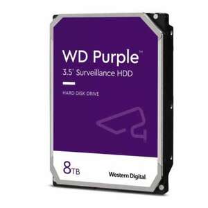 Western Digital HDD 8TB Purple 3, 5" SATA3 5640rpm 256MB - WD85PURZ kép