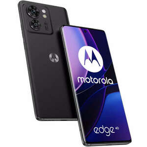 Motorola Edge 40, Dual SIM, 8 GB RAM, 256 GB, 5G, Leather Eclipse... kép