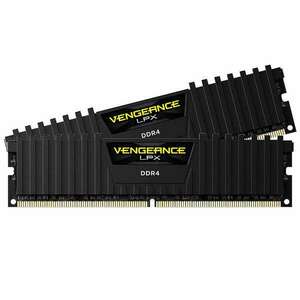 Corsair 64GB /2666 Vengeance LPX Black DDR4 RAM KIT (2x32GB) kép
